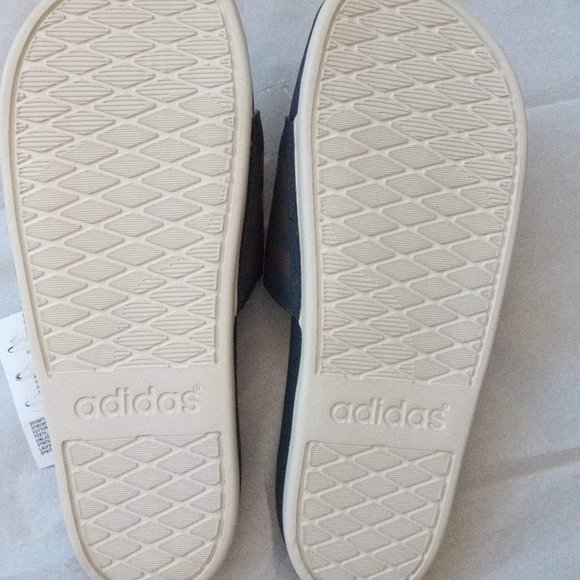 New Adidas WMN's Comfort Slides Grey Copper US 9 - Picture 12 of 12